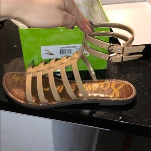 Sam Edelman Tan Gladiator Sandal NWT/NIB